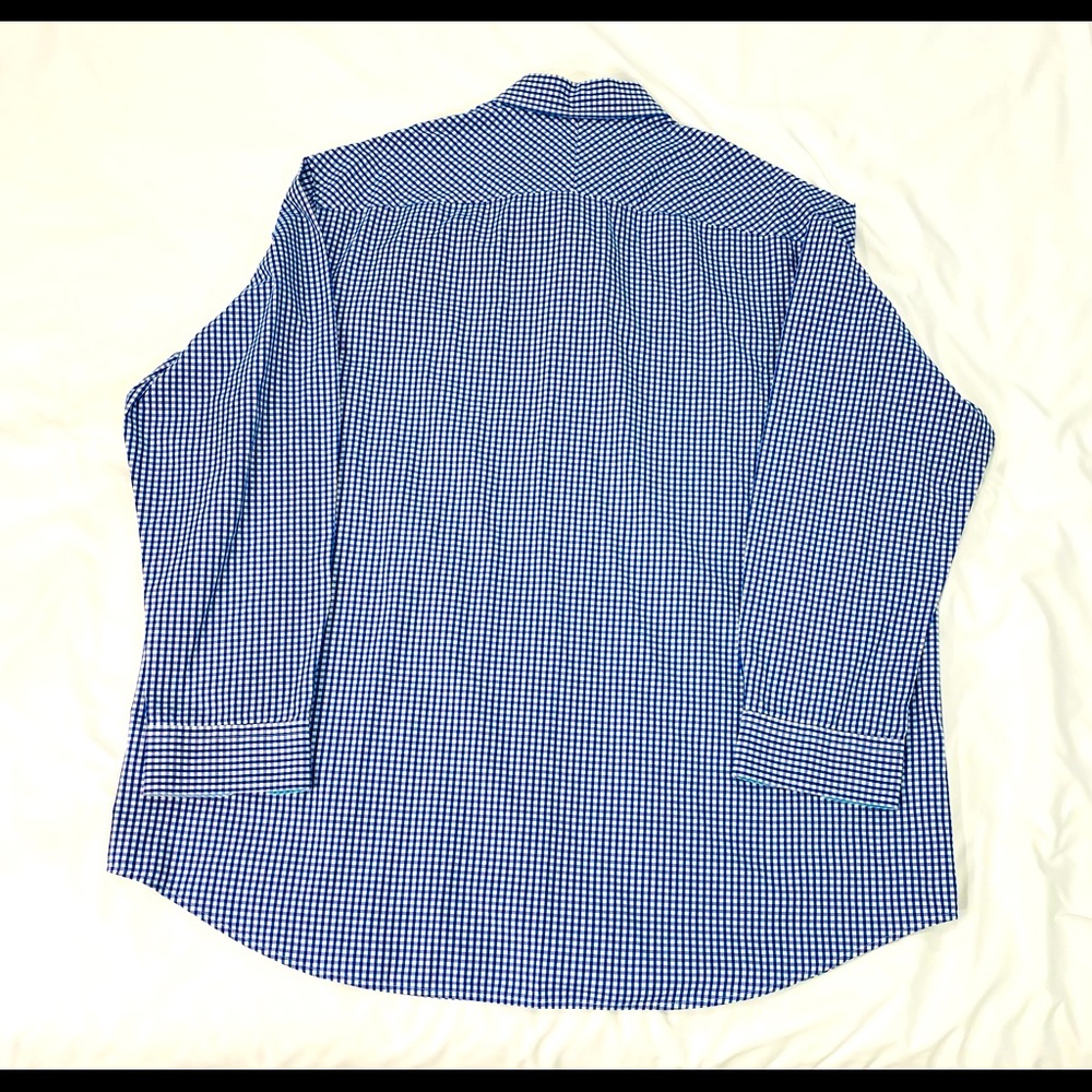 Original Penguin Gingham L/S Big & Tall Shirt - Picture 2 of 2